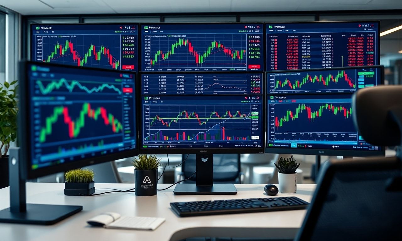 海外FXのトレード画面イメージ