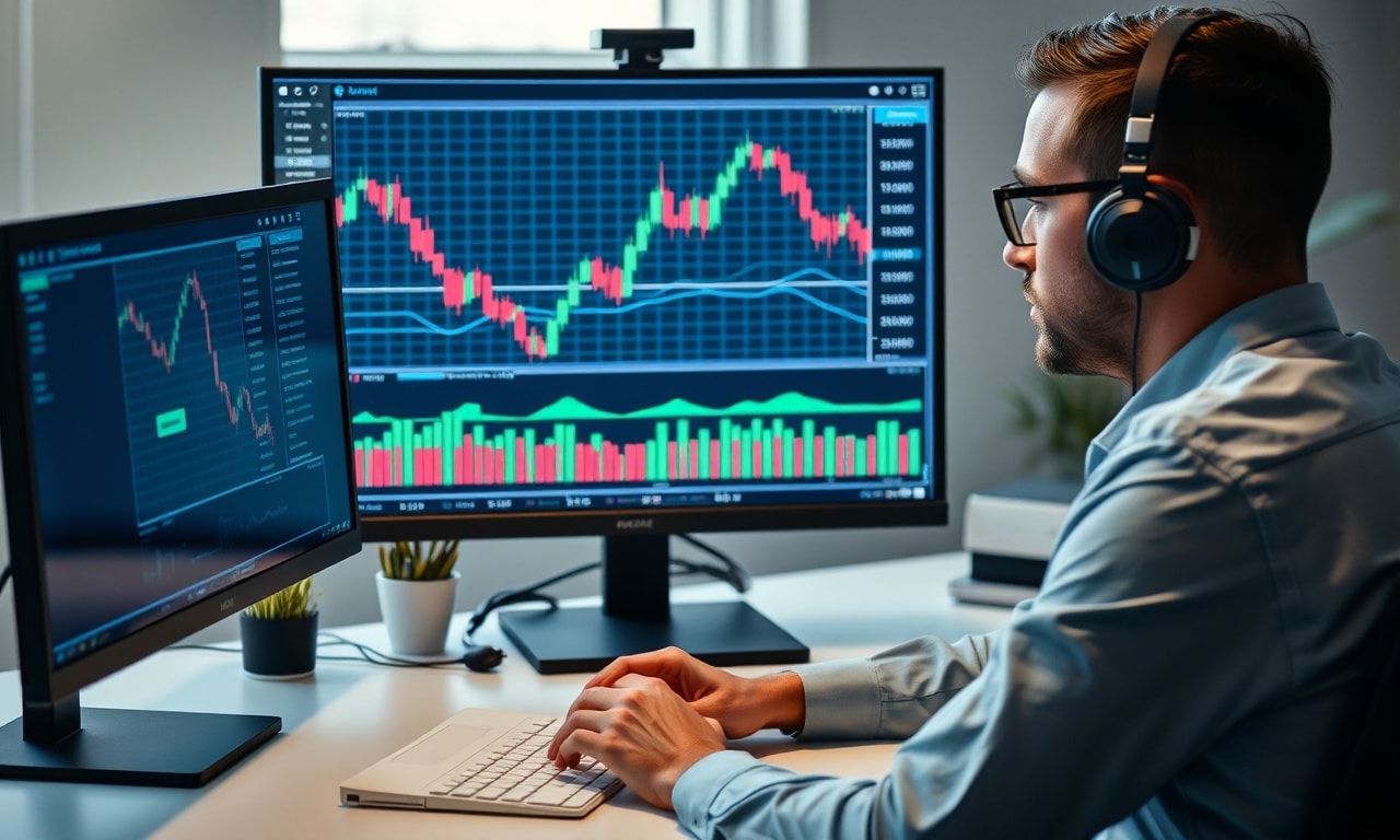 FXで勝てるようになった瞬間をイメージした画像