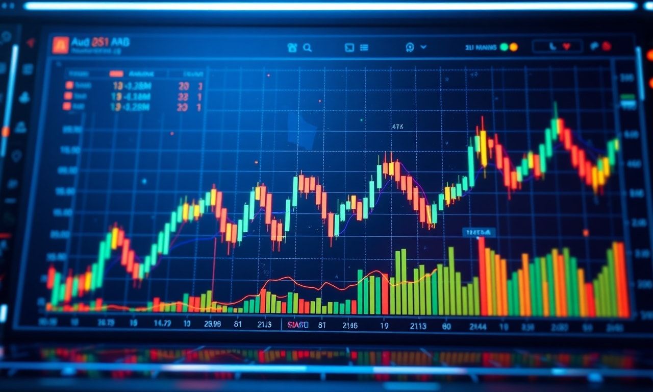 AIによるFX相場解析のイメージ