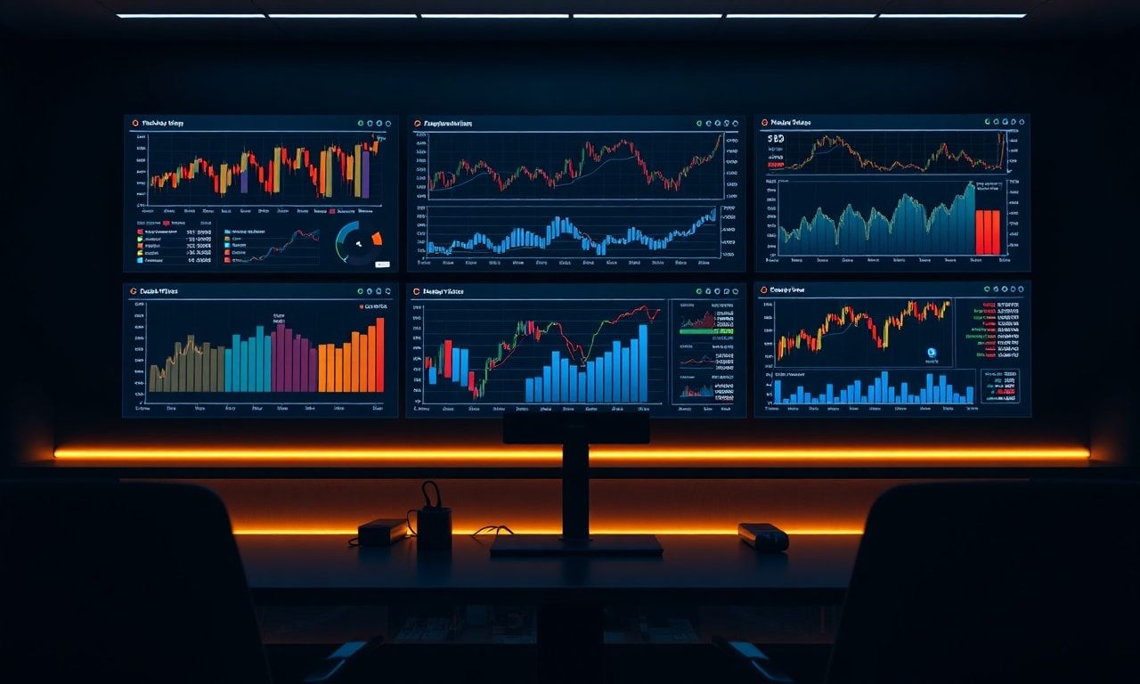 FX自動売買のデータ分析画面