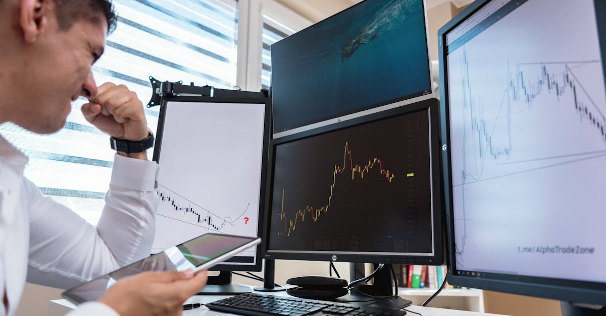 自動売買のリスク管理を考えるトレーダー