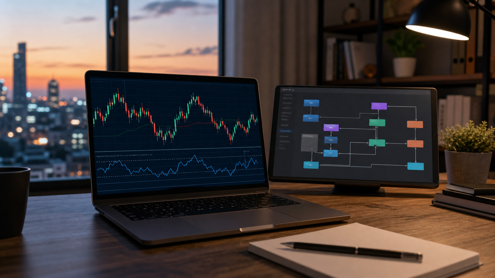 RSI EAの作り方をノーコードで進める取引デスク
