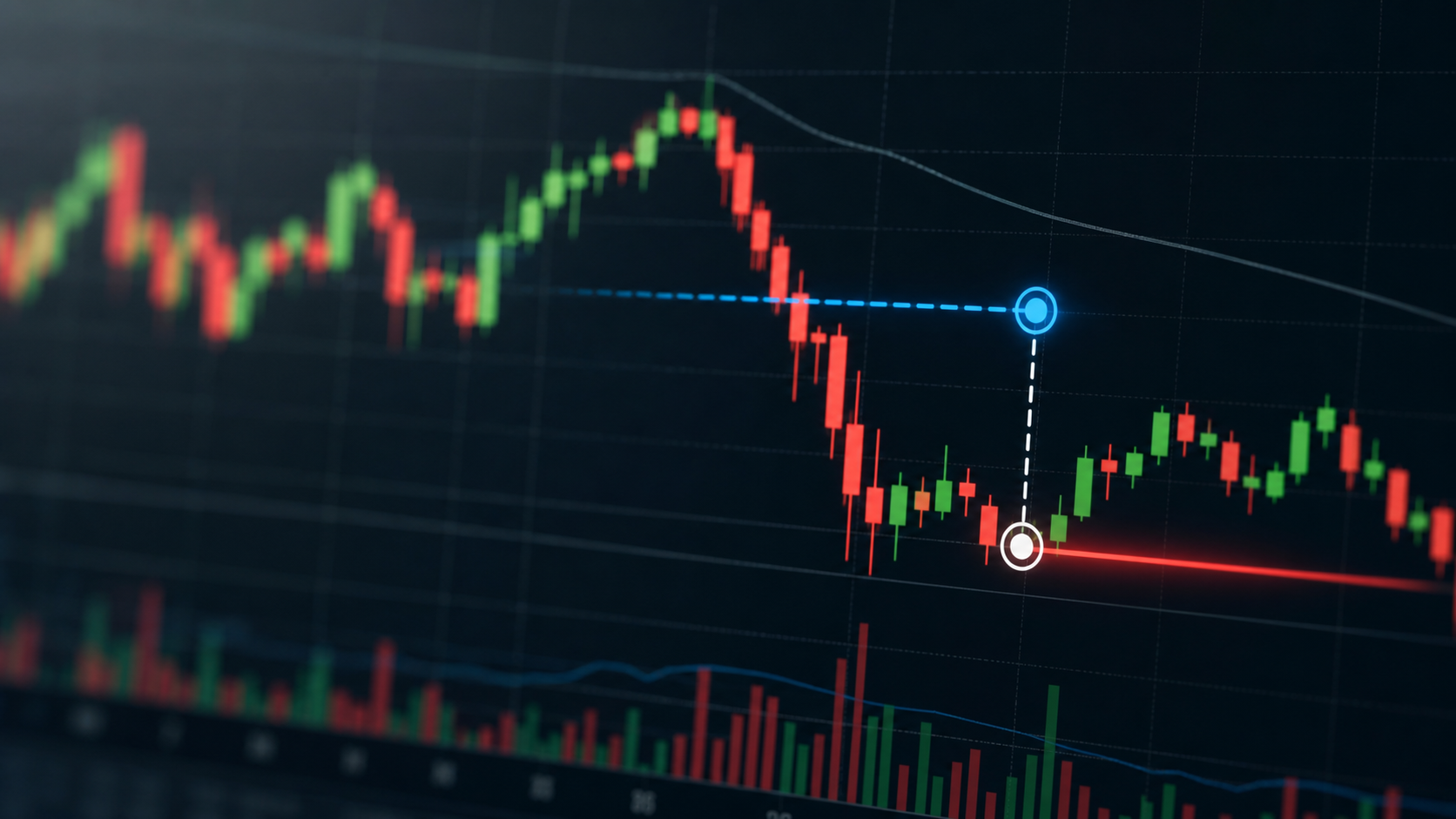 FX自動売買で注文価格と約定価格がずれるスリッページのイメージ