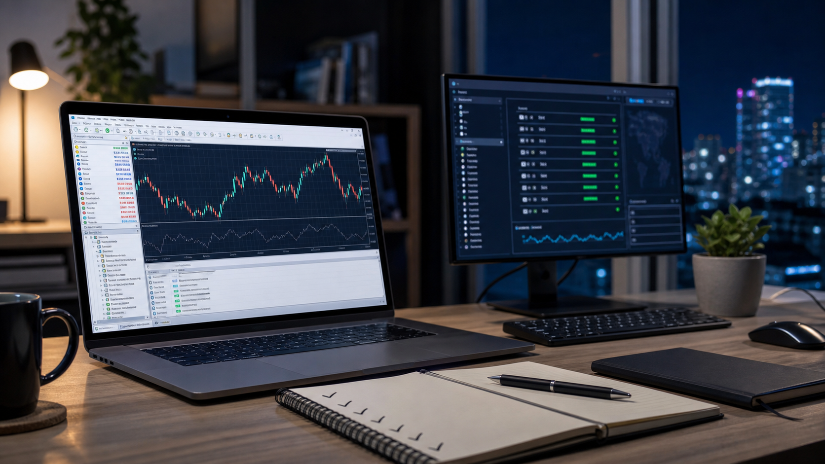 XMTradingのMT4でEA設定とVPS稼働を確認する作業イメージ