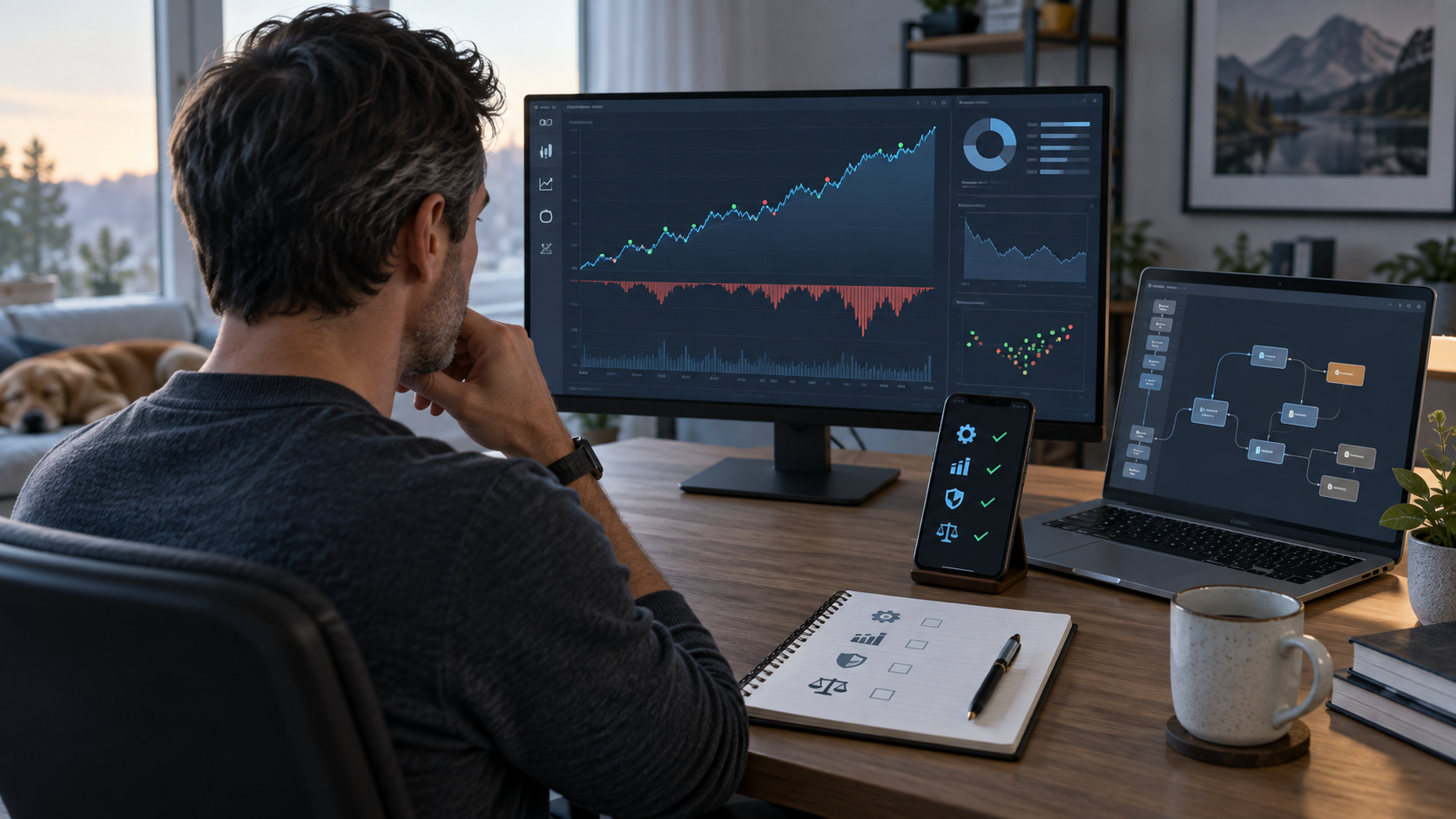 同じ売買ルールのバックテスト結果を見てノーコードEA作成ツールを選ぶトレーダー