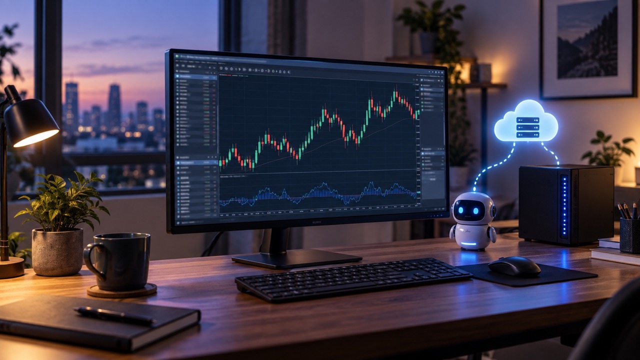 ExnessでMT4のEA自動売買を始めるためのデスク環境
