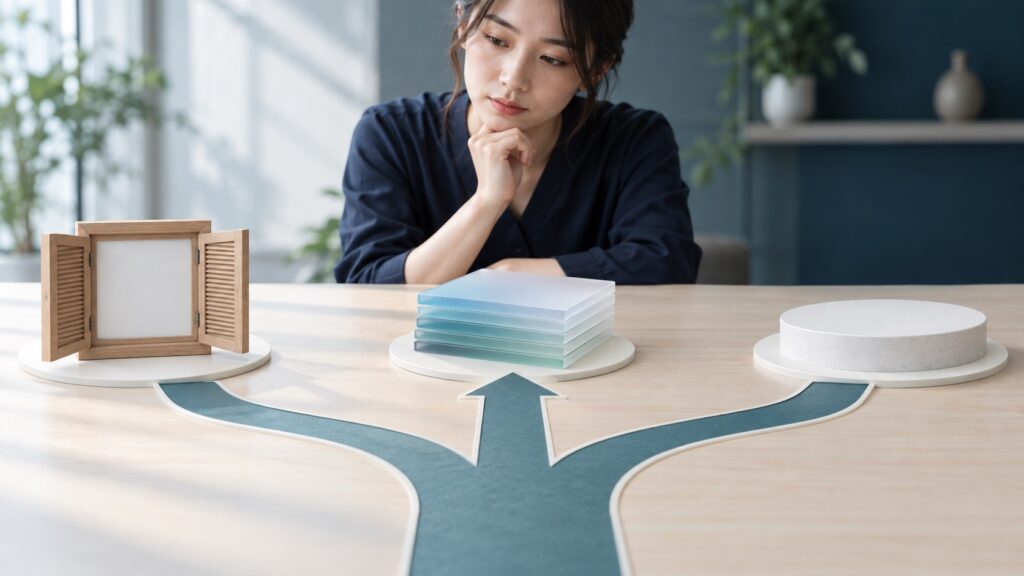 表示設定とデータ不足と空値を三つに分けた説明イメージ